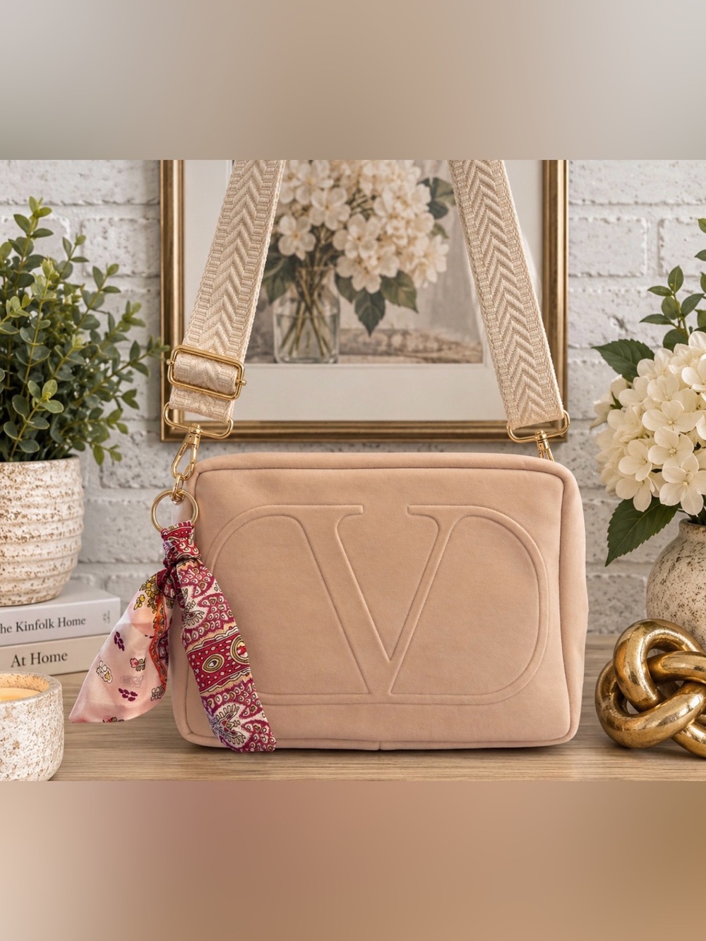 Valentino Velvet Cosmetic/Beauty Bag GWP VIP item NWOT